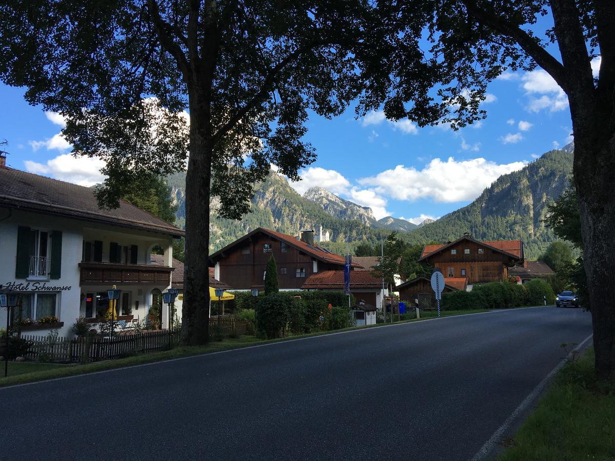 Hotel Pension Schwansee Σβάνγκαου Εξωτερικό φωτογραφία