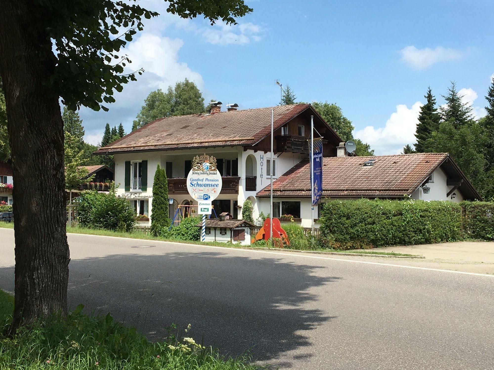 Hotel Pension Schwansee Σβάνγκαου Εξωτερικό φωτογραφία